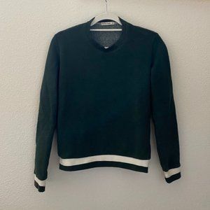 Green Marine Layer crewneck - XS